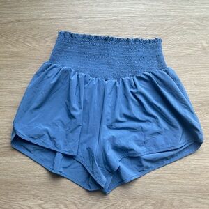 Aerie Offline High Waist Blue Women's Shorts